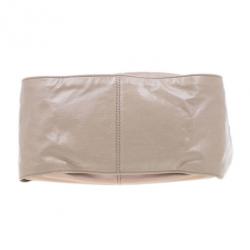 مملوكة مسبقًا Tod's Beige Coated Canvas Gline Tote