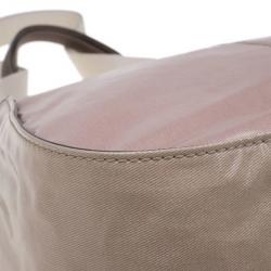 مملوكة مسبقًا Tod's Beige Coated Canvas Gline Tote