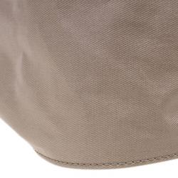 مملوكة مسبقًا Tod's Beige Coated Canvas Gline Tote