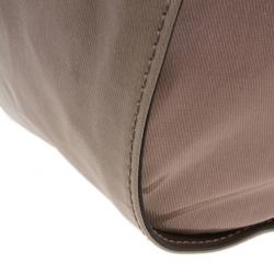 مملوكة مسبقًا Tod's Beige Coated Canvas Gline Tote