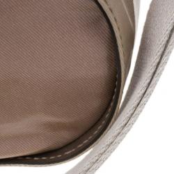 مملوكة مسبقًا Tod's Beige Coated Canvas Gline Tote