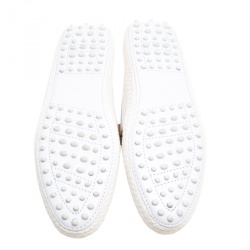 مملوكة مسبقًا حذاء لوفرز تودز اسبادريل جلد وثعبان لونين مقاس 39.5