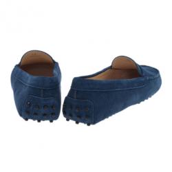 مملوكة مسبقًا Tod's Blue Suede Penny Loafers Size 40