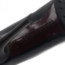 م ملوكة مسبقًا بوت كاحل تودز شعر مهر وجلد طبع حمار وحشي مقاس 39.5