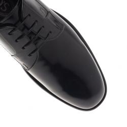 Pre Owned حذاء أوكسفورد تودز جلد لامع أسود مقاس 36.5