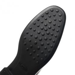 Pre Owned Tod’s Black Glazed Leather Oxfords Size 37