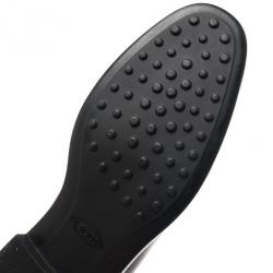 Pre Owned Tod’s Black Glazed Leather Oxfords Size 36