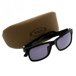 Tod's Black TO 163F 01V Square Sunglasses