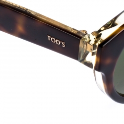 Tod's Brown TO 19652N Round Sunglasses