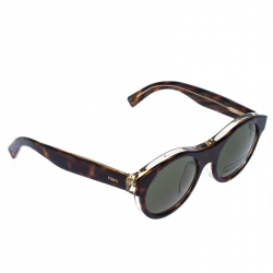 Tod's Brown TO 19652N Round Sunglasses
