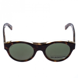 Tod's Brown TO 19652N Round Sunglasses