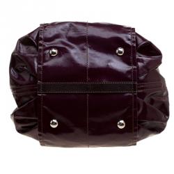 Pre Owned حقيبة تودز جي-لاين إيزي ساكا كانفاس مقوى بني ميتاليك