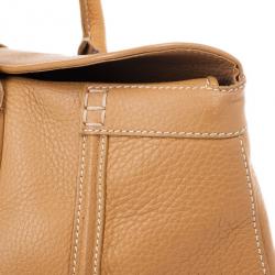 مملوكة مسبقًا Tod’s Brown Leather XL Buckled Tote