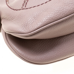 Pre Owned Tod's Lilac Leather Hobo