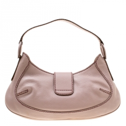 Pre Owned Tod's Lilac Leather Hobo