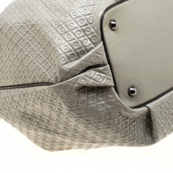 مملوكة مسبقًا حقيبة يد تودز أربطة شهيرة جلد لامعة أرجوانية