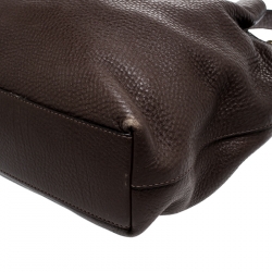 مملوكة مسبقًا حقيبة كتف تودز فلا ور جلد بني