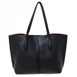 Pre Owned Tod's Black Leather Small Joy Tote