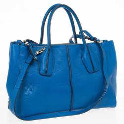 Pre Owned Tod's Pebbled Leather 'D-Styling Small' Convertible Satchel
