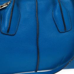 Pre Owned Tod's Pebbled Leather 'D-Styling Small' Convertible Satchel