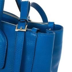 Pre Owned Tod's Pebbled Leather 'D-Styling Small' Convertible Satchel