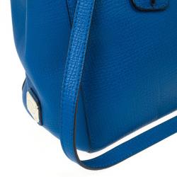 Pre Owned Tod's Pebbled Leather 'D-Styling Small' Convertible Satchel