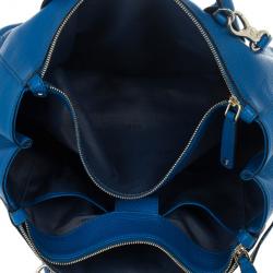 Pre Owned Tod's Pebbled Leather 'D-Styling Small' Convertible Satchel