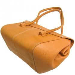 Tod's Beige Leather Satchel