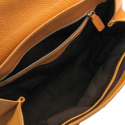 Tod's Beige Leather Satchel