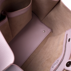 Pre Owned Tod's Pink Leather Small Joy Shopper Tote