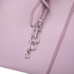 Pre Owned Tod's Pink Leather Small Joy Shopper Tote