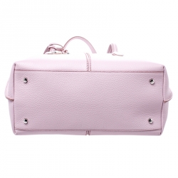 Pre Owned Tod's Pink Leather Small Joy Shopper Tote