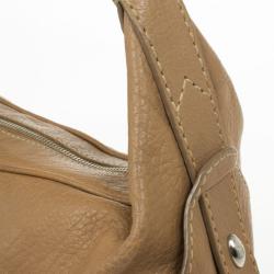 مملوكة مسبقًا Tod’s Beige Leather Hobo