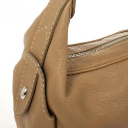مملوكة مسبقًا Tod’s Beige Leather Hobo