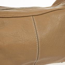 مملوكة مسبقًا Tod’s Beige Leather Hobo