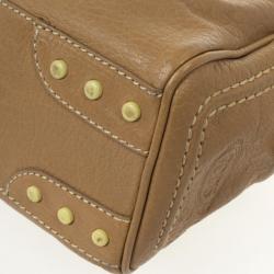 مملوكة مسبقًا Tod’s Beige Leather Hobo