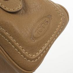 مملوكة مسبقًا Tod’s Beige Leather Hobo