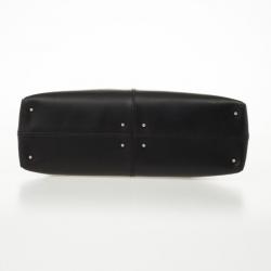 Pre Owned Tod's Black Leather Convertible Tote