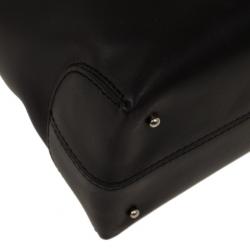 Pre Owned Tod's Black Leather Convertible Tote