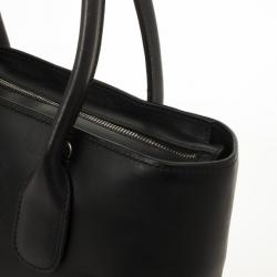 Pre Owned Tod's Black Leather Convertible Tote