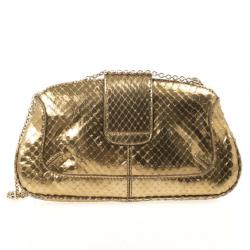 Tod's Bronze Venghe Catena Pouchette Bag