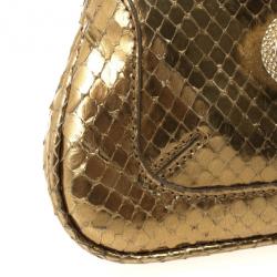 Tod's Bronze Venghe Catena Pouchette Bag