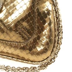 Tod's Bronze Venghe Catena Pouchette Bag