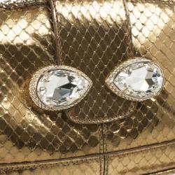 Tod's Bronze Venghe Catena Pouchette Bag
