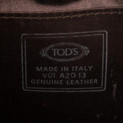 Tod's Bronze Venghe Catena Pouchette Bag