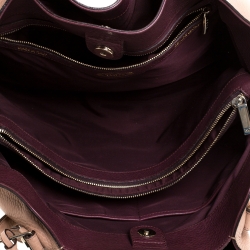 مملوكة مسبقًا Tod's Beige Leather Flower Shoulder Bag