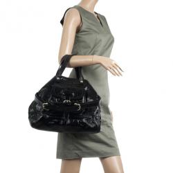 مملوكة مسبقًا Tod's Black Patent Leather Bag
