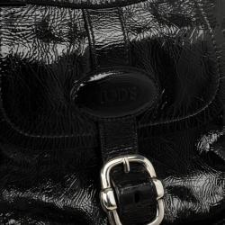 مملوكة مسبقًا Tod's Black Patent Leather Bag