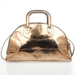 Pre Owned Tod's Patent Dome Satchel