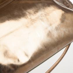 Pre Owned Tod's Patent Dome Satchel